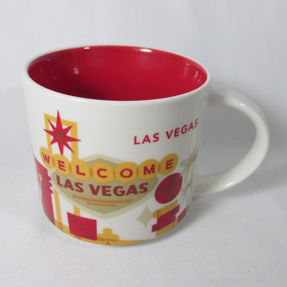 Starbucks Coffee Mug Welcome to Las Vegas You Are Here Series 2015